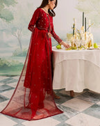 Armina 3Pc - Embroidered Lawn Frock