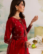 Armina 3Pc - Embroidered Lawn Frock