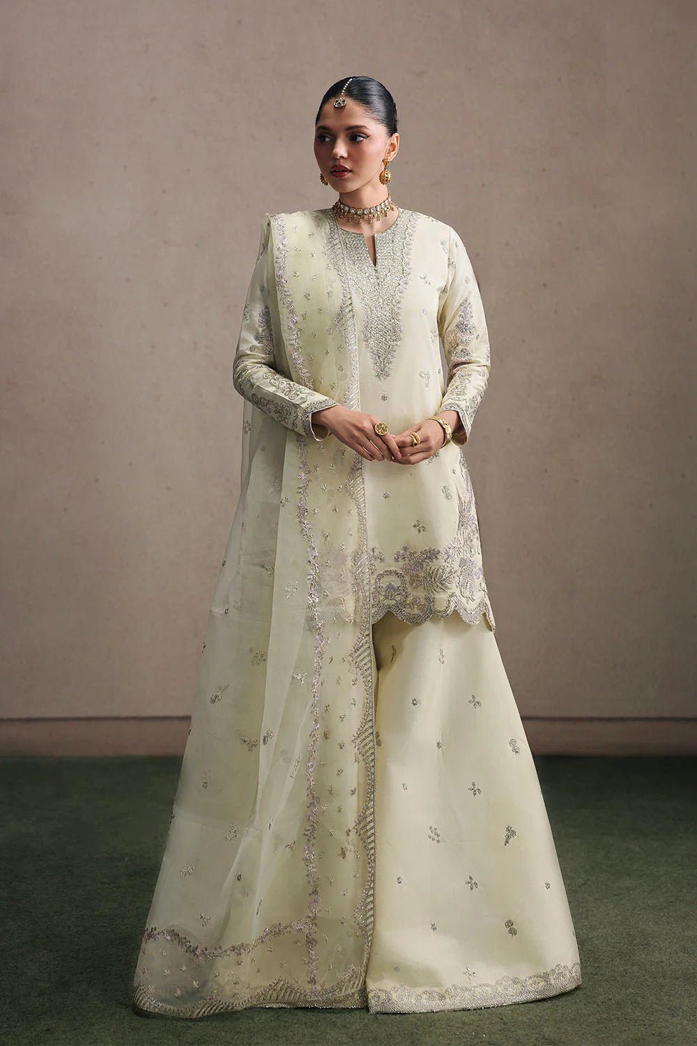 Noor Festive Pret - Back View | MEHRAAH