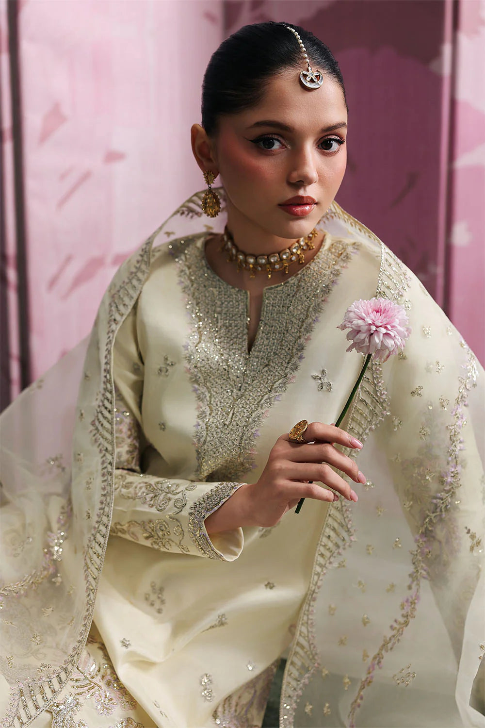 Noor Festive Pret - Full Look | MEHRAAH