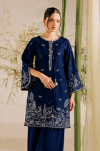 Manzar 2Pc Embroidered Lawn Dress - Front View | MEHRAAH