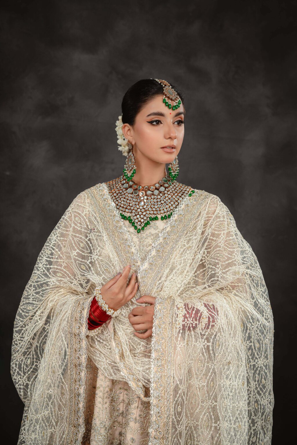 Majestic Aura Maxi - Fabric Detail | MEHRAAH