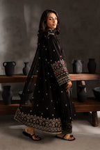 Mosaic 3Pc Embroidered Lawn Dress - Full Look | MEHRAAH